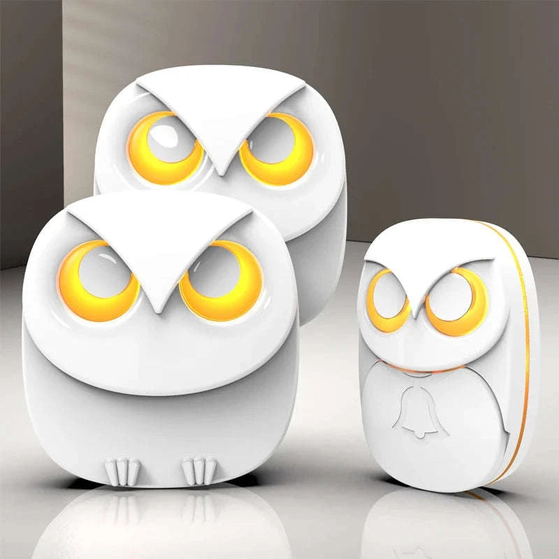 Wireless Doorbell with 300m Range, 35 Chimes & Waterproof Button-KIT2 / EU Plug / Poland