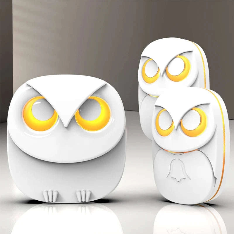 Wireless Doorbell with 300m Range, 35 Chimes & Waterproof Button-KIT2 / EU Plug / Poland