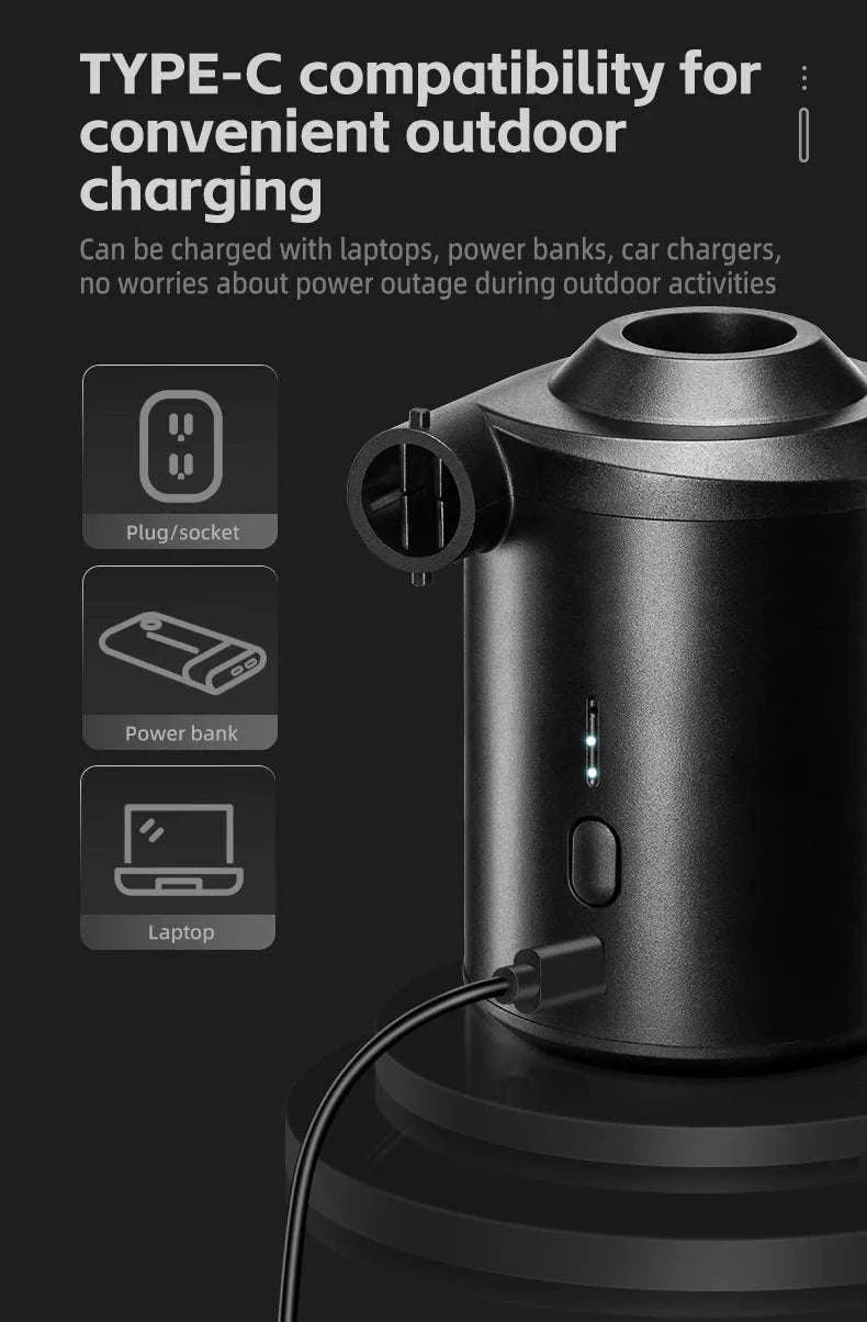 Wireless Electric Air Pump for Mattresses, Pools, and Inflatables-42520002