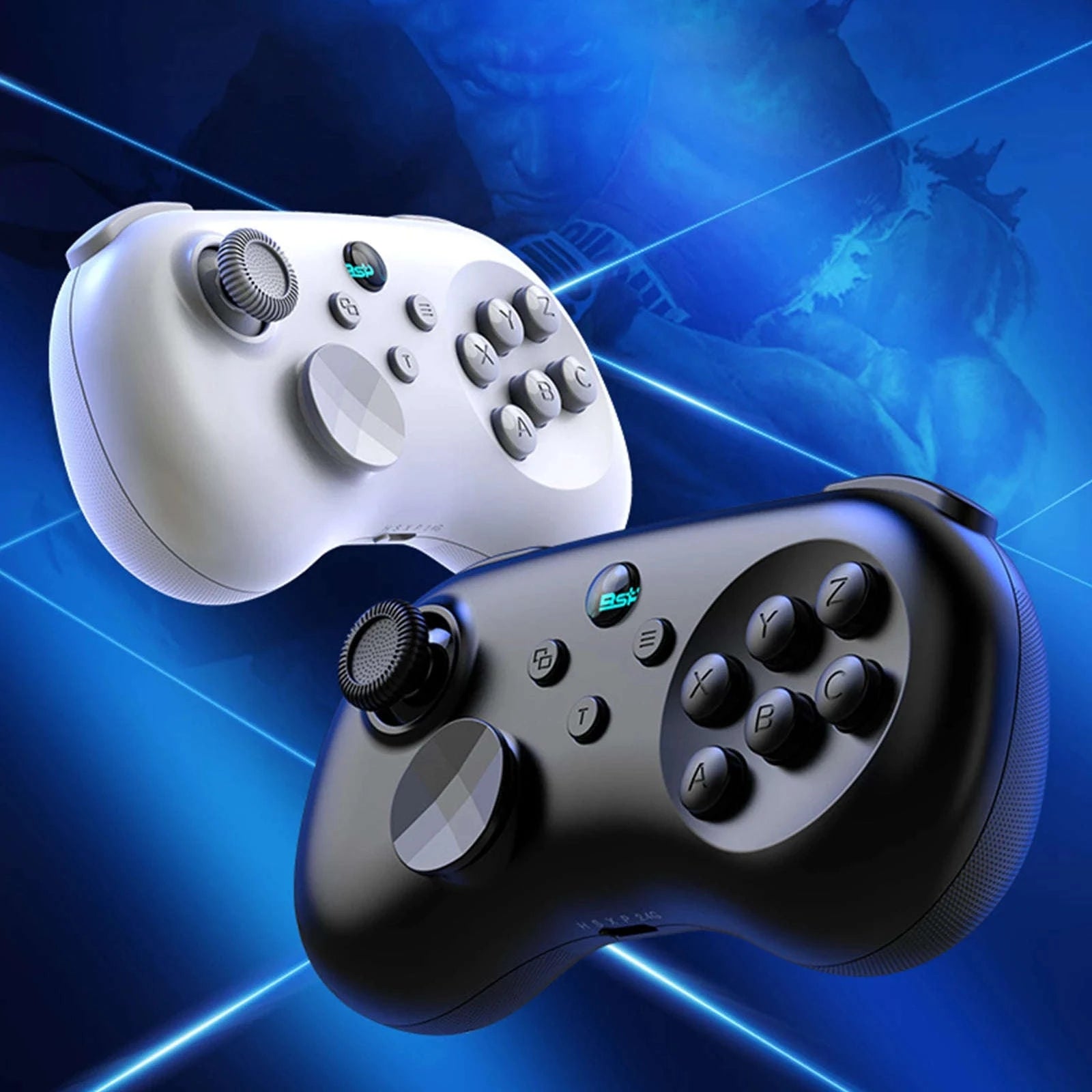 Wireless Game Controller for Switch, PC, PS4, PS3-Black 8K receiver / United States