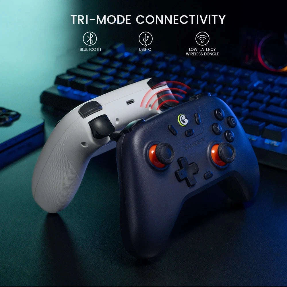 Wireless Game Controller with Hall Effect Sticks-Green / Germany