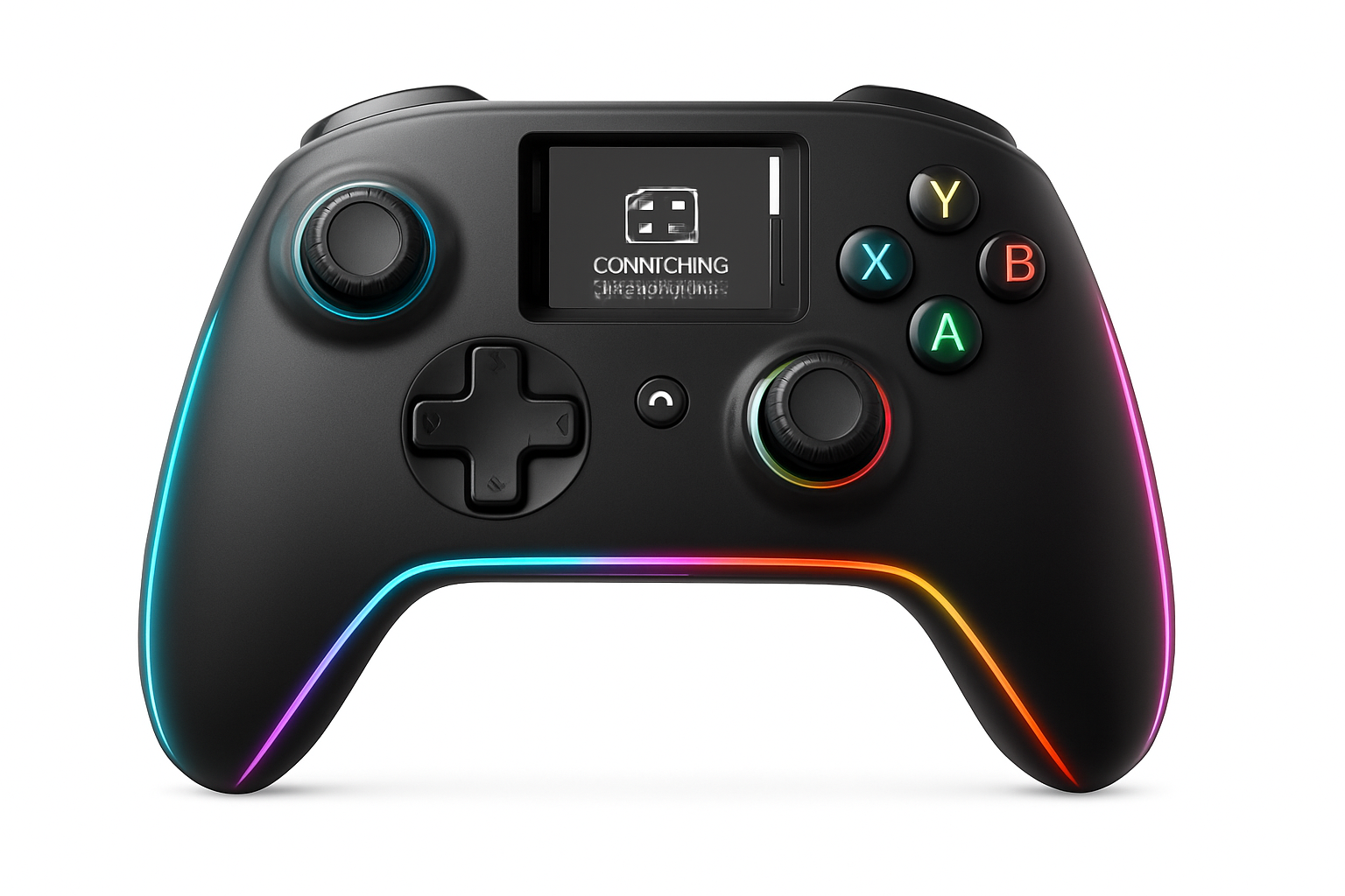 Wireless Gaming Controller with Interactive Screen