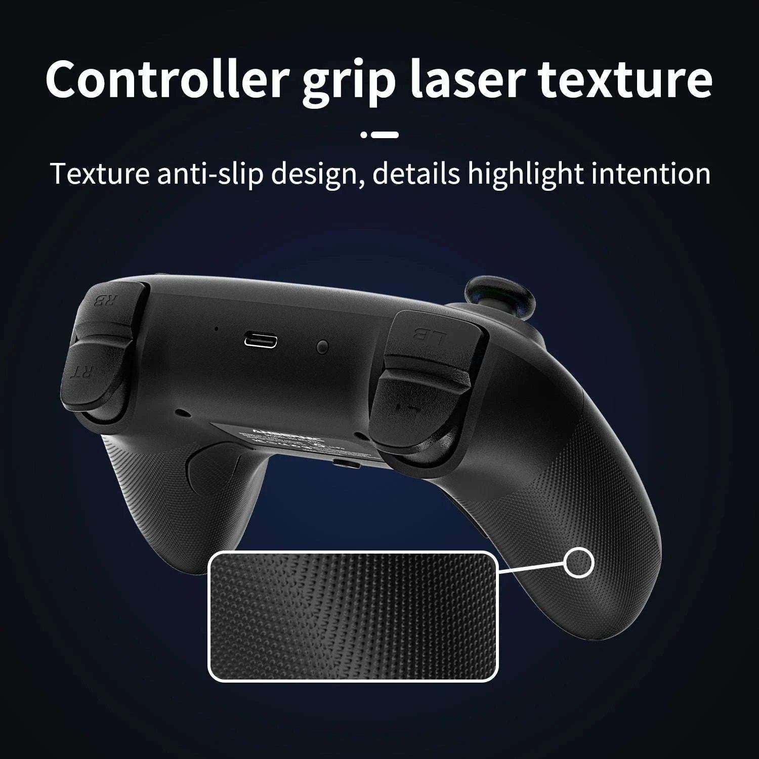 Wireless Gaming Controller with Hall Effect Triggers and Joysticks-Radiant Purple / United States