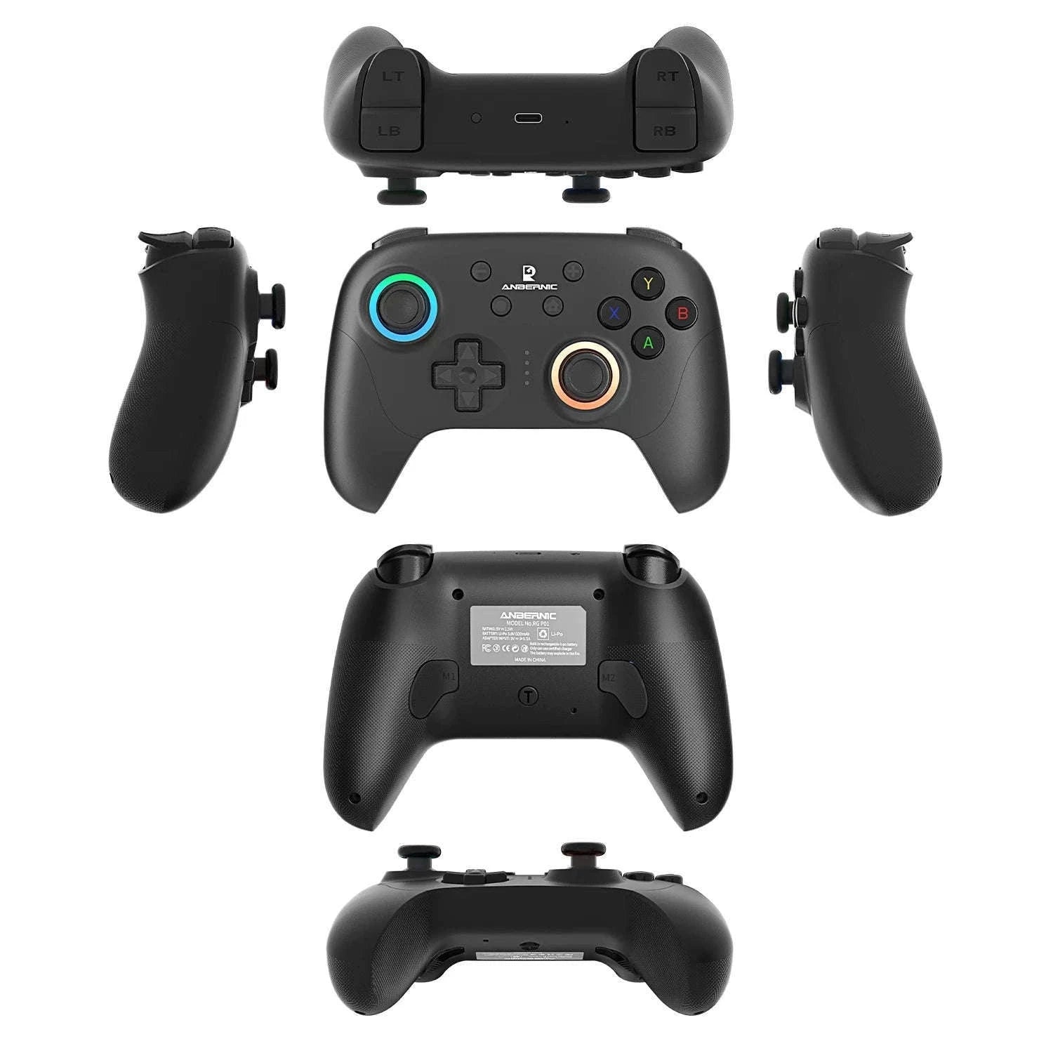 Wireless Gaming Controller with Hall Effect Triggers and Joysticks-Radiant Purple / United States