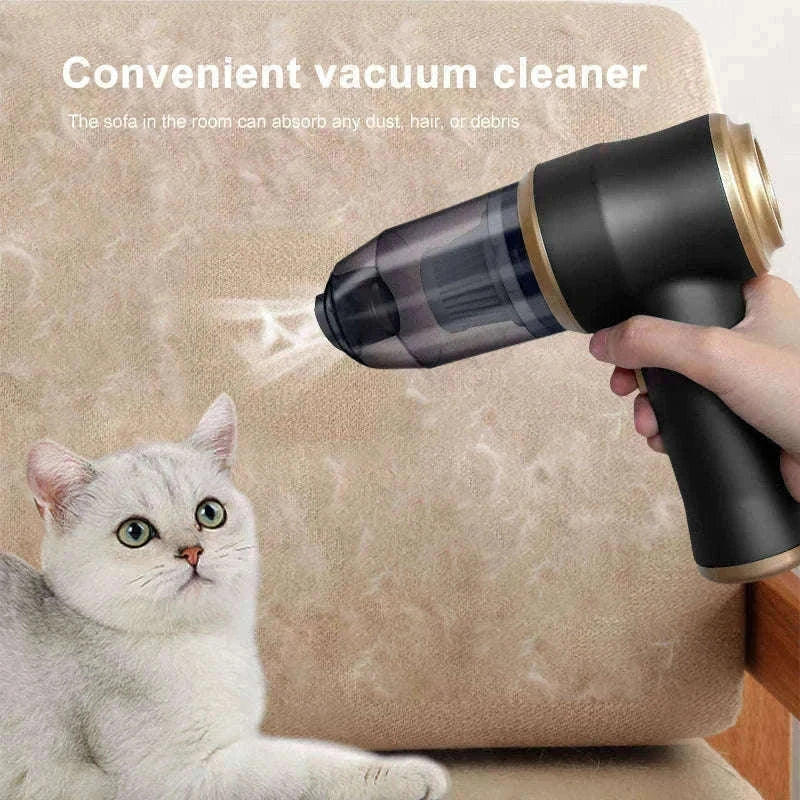 Wireless Handheld Vacuum Cleaner for Car, Carpet & Home Cleaning-black / United States