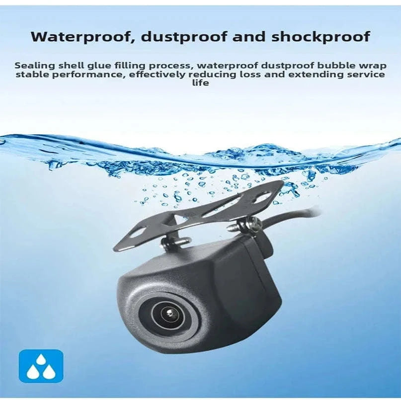 Wireless HD Car Rearview Camera 170° Waterproof 12V/24V-ACC