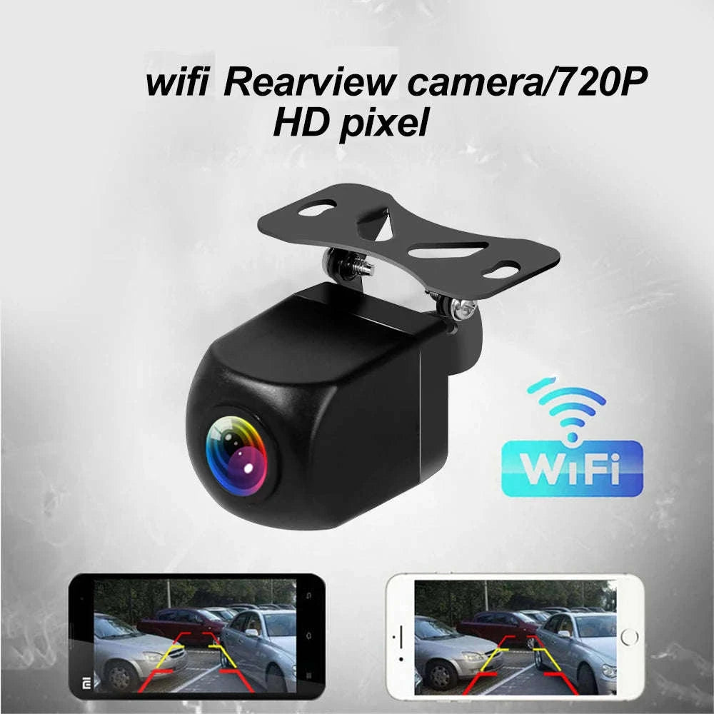 Wireless HD Rear View Camera 170 Degree Waterproof 12V 24V-ACC For 12V Cars