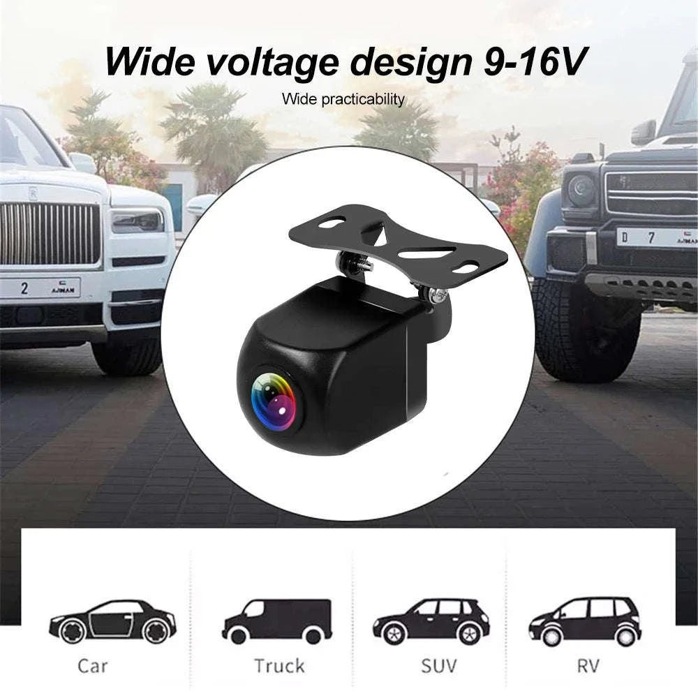 Wireless HD Rear View Camera 170 Degree Waterproof 12V 24V-ACC For 12V Cars