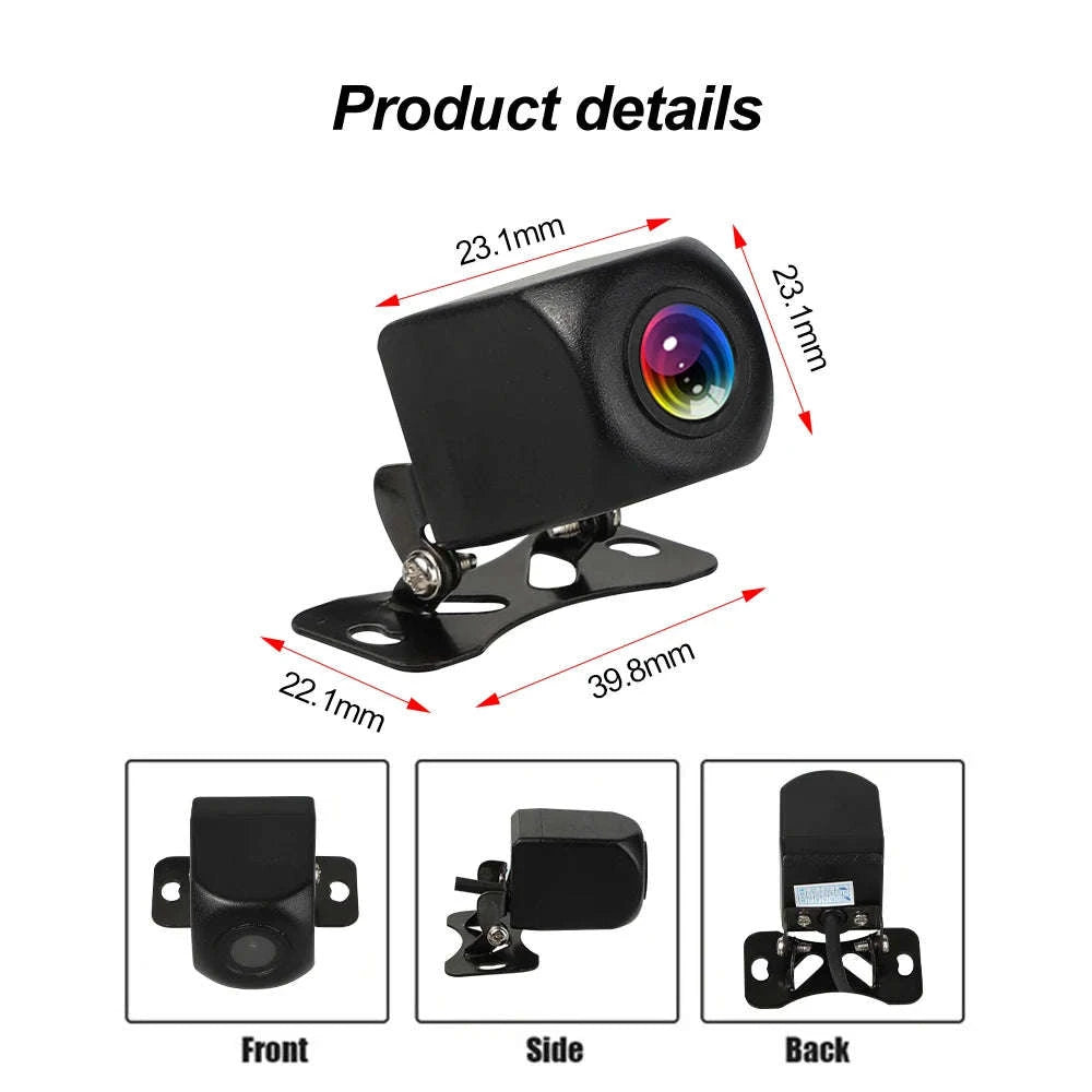 Wireless HD Rear View Camera 170 Degree Waterproof 12V 24V-ACC For 12V Cars