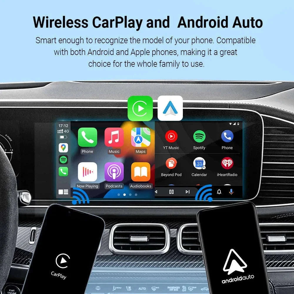 Wireless In-Car Phone Adapter with Pre-Installed Video Apps-515T2 YQK2 / 16G