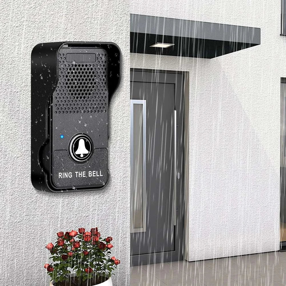 Wireless Intercom Doorbell with 2-Way Audio and 500m Range-United States