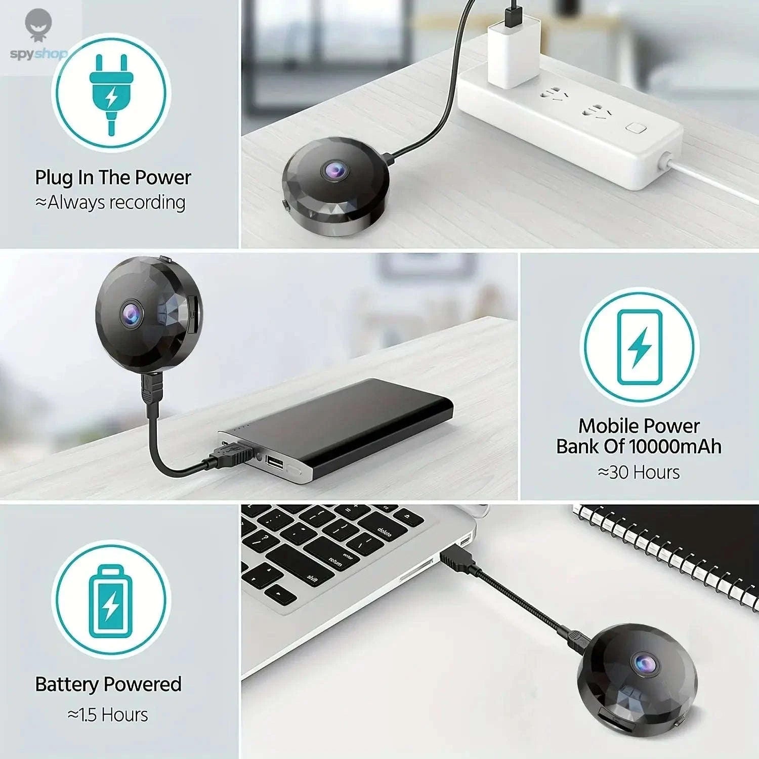 Wireless Mini WiFi Security Camera – Compact 1080P Monitoring with Night Vision-Camera And 128G