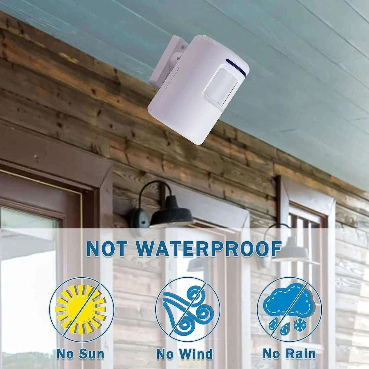 Wireless Motion Sensor Alarm System for Home and Shop-1 sensors 1 receiver / UK