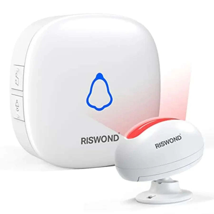 Wireless Motion Sensor Door Chime with 500ft Range & 32 Tunes-United States / 2Rreceivers1Sensor