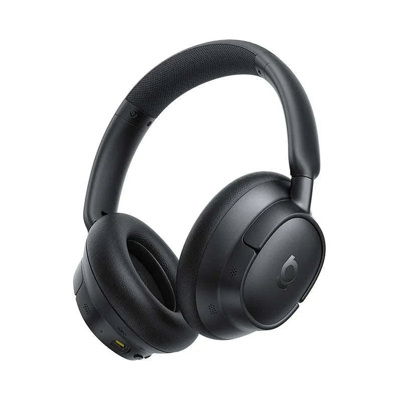 Wireless Noise Cancelling Headphones 45dB Adaptive Hybrid ANC Bluetooth 6.0-White / United States