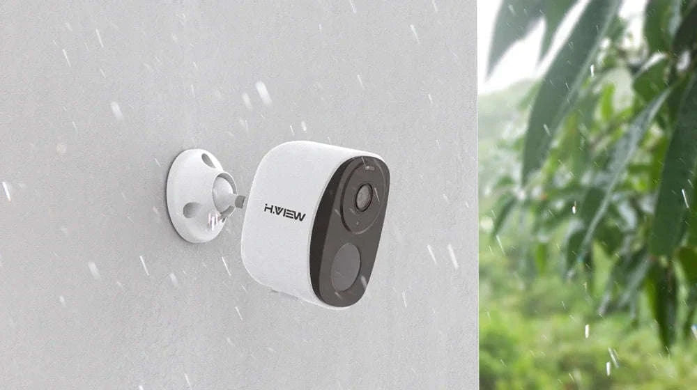 Wireless Outdoor Security Camera 2K 3MP with Spotlight, Siren and Two-Way Audio-Battery Camera / Mexico