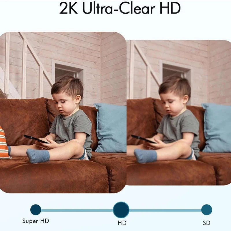 Wireless Outdoor Security Camera 2K WiFi with AI Detection & Color Night Vision-BW4-BT Solar TF64 / USB