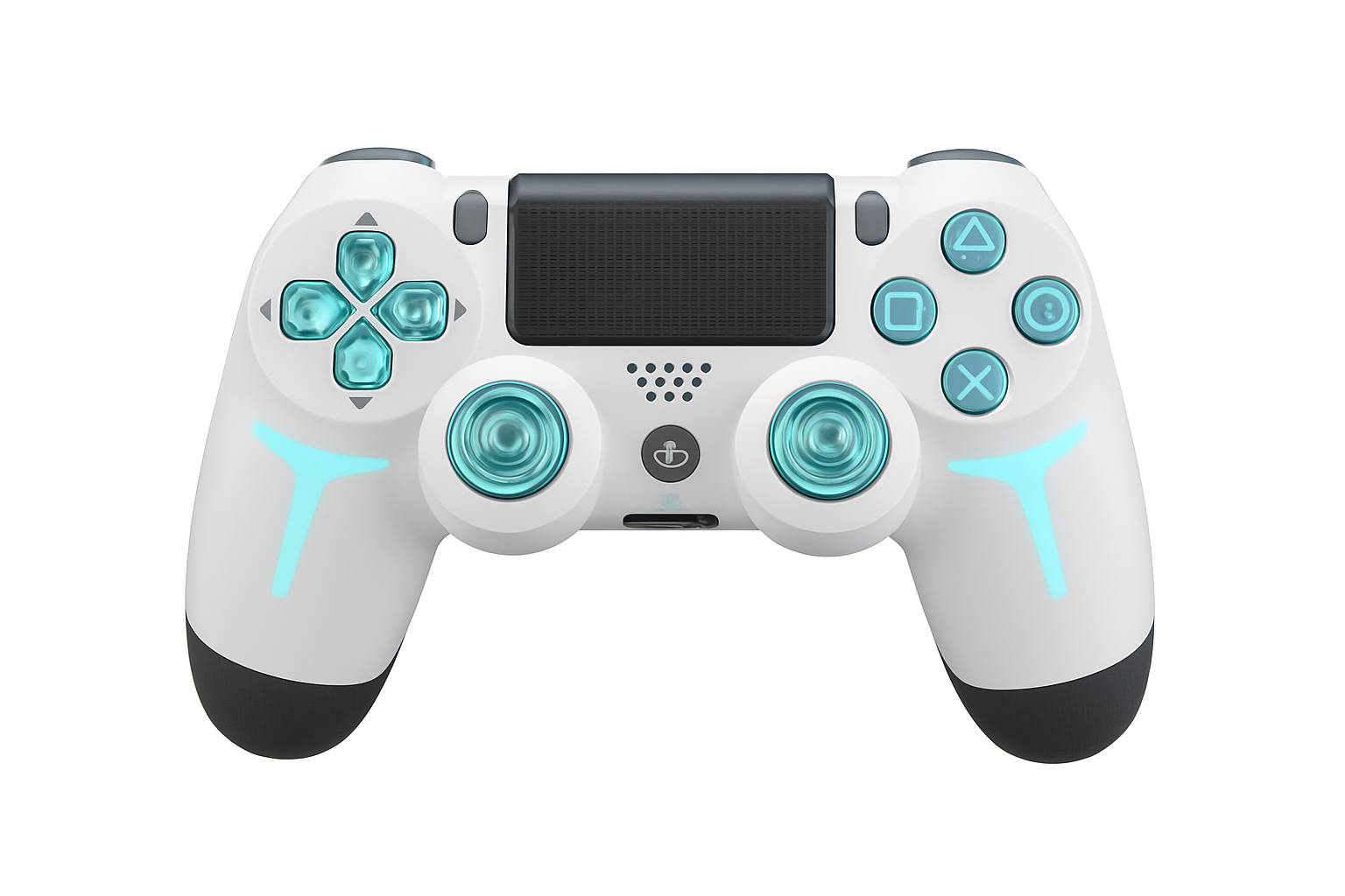Kabelloser PS4-Controller mit RGB-Beleuchtung, Bluetooth, Vibration & Gyroskop