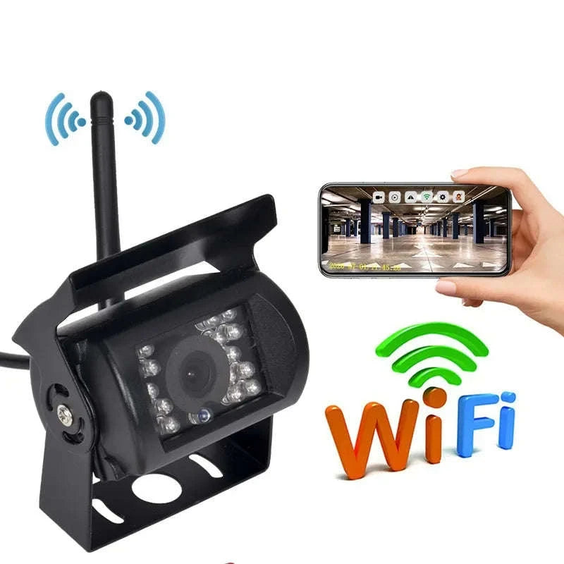 Wireless Rear View Backup Camera for Car Truck RV Trailer-Default Title