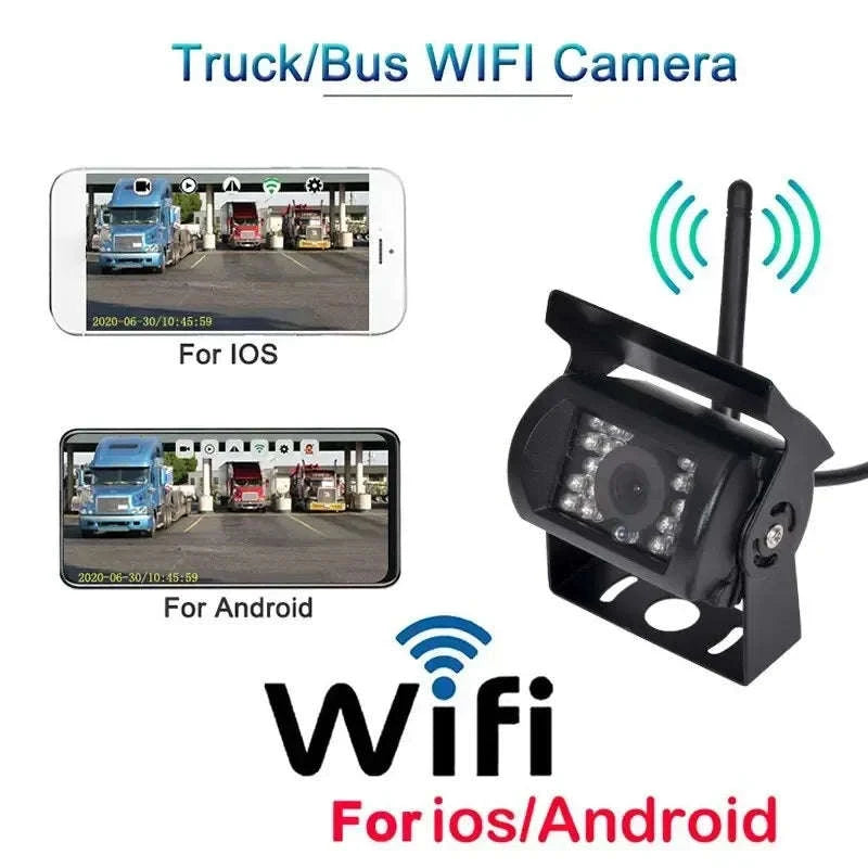 Wireless Rear View Backup Camera for Car Truck RV Trailer-Default Title