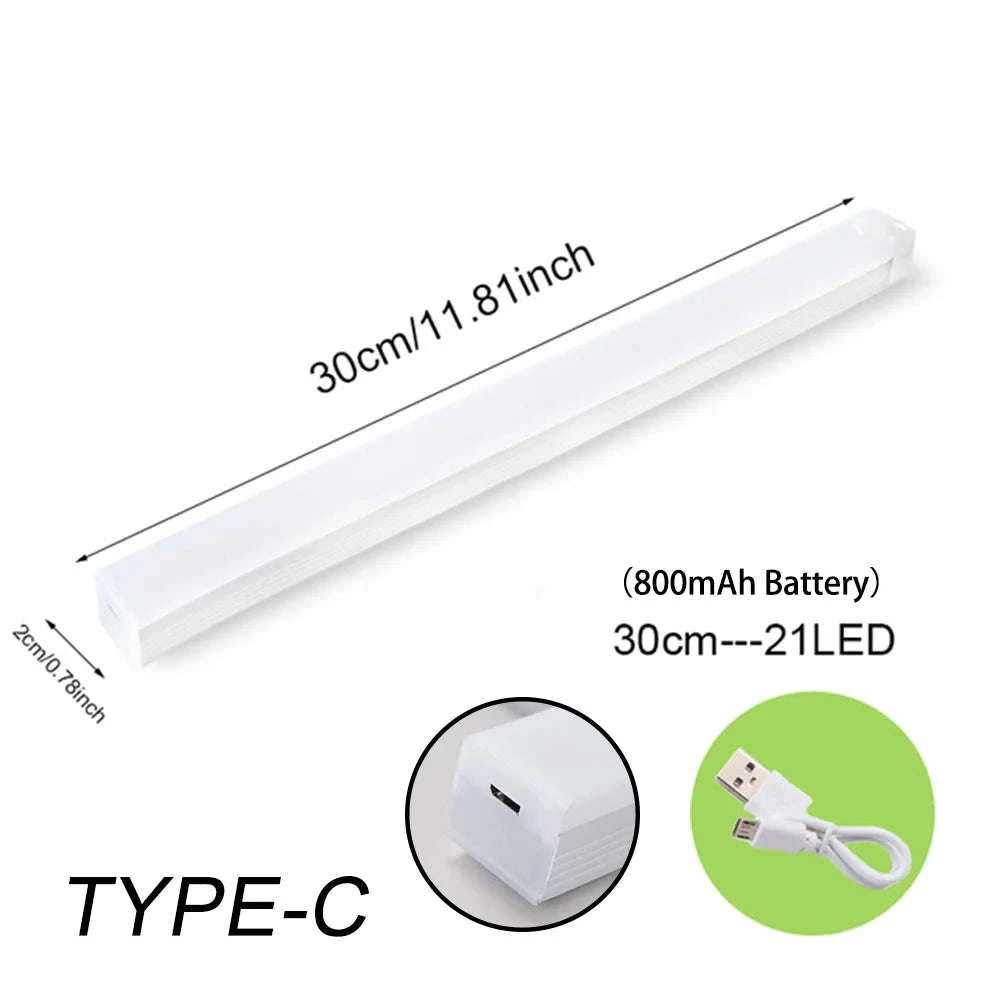 Wireless Rechargeable Motion Sensor Light-Warm White / 20cm-13LED