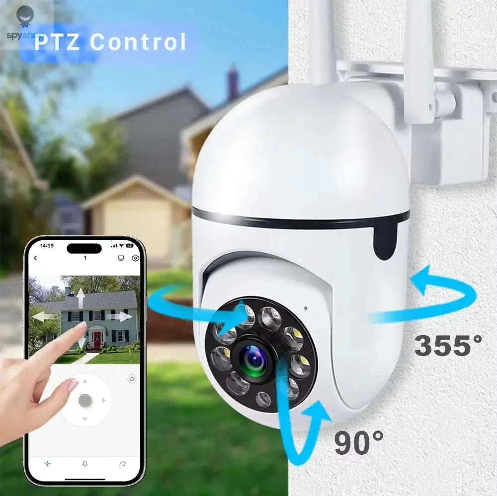 Wireless Security Camera 360° WiFi with 1080P HD Clarity-USB