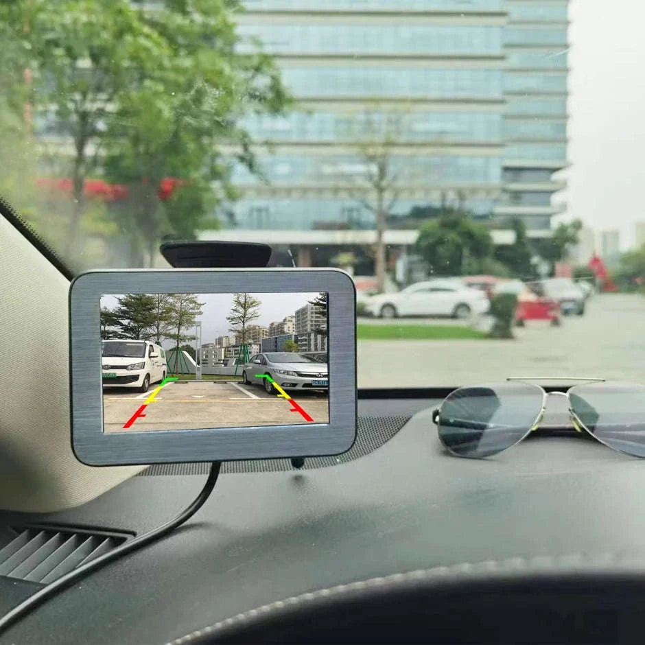 Wireless Solar Reverse Backup Camera with 5-Inch Monitor-Monitor add camera / China Mainland