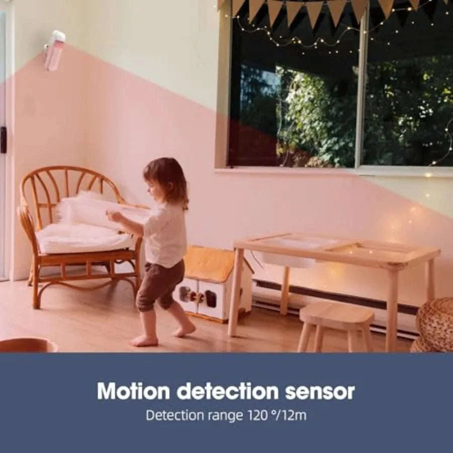 Wireless Touch Screen Home Security Alarm with Motion Detection-United States / aspic