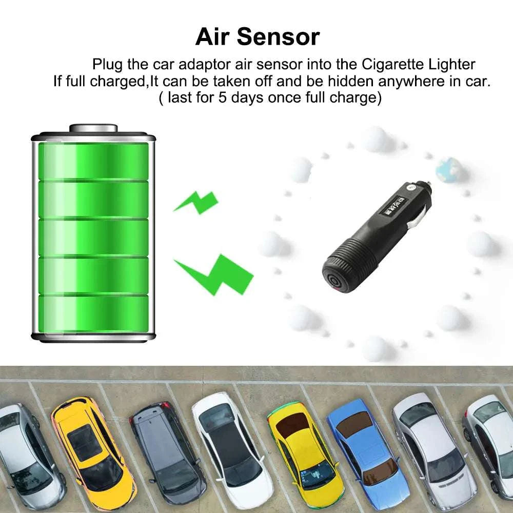 Wireless Two-Way Car Alarm System with LCD Remote & 1000m Range-Default Title