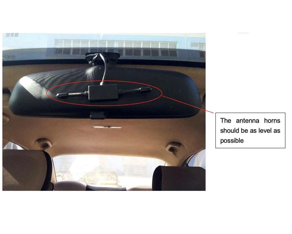 Wireless Two-Way Car Alarm System with LCD Remote & 1000m Range-Default Title