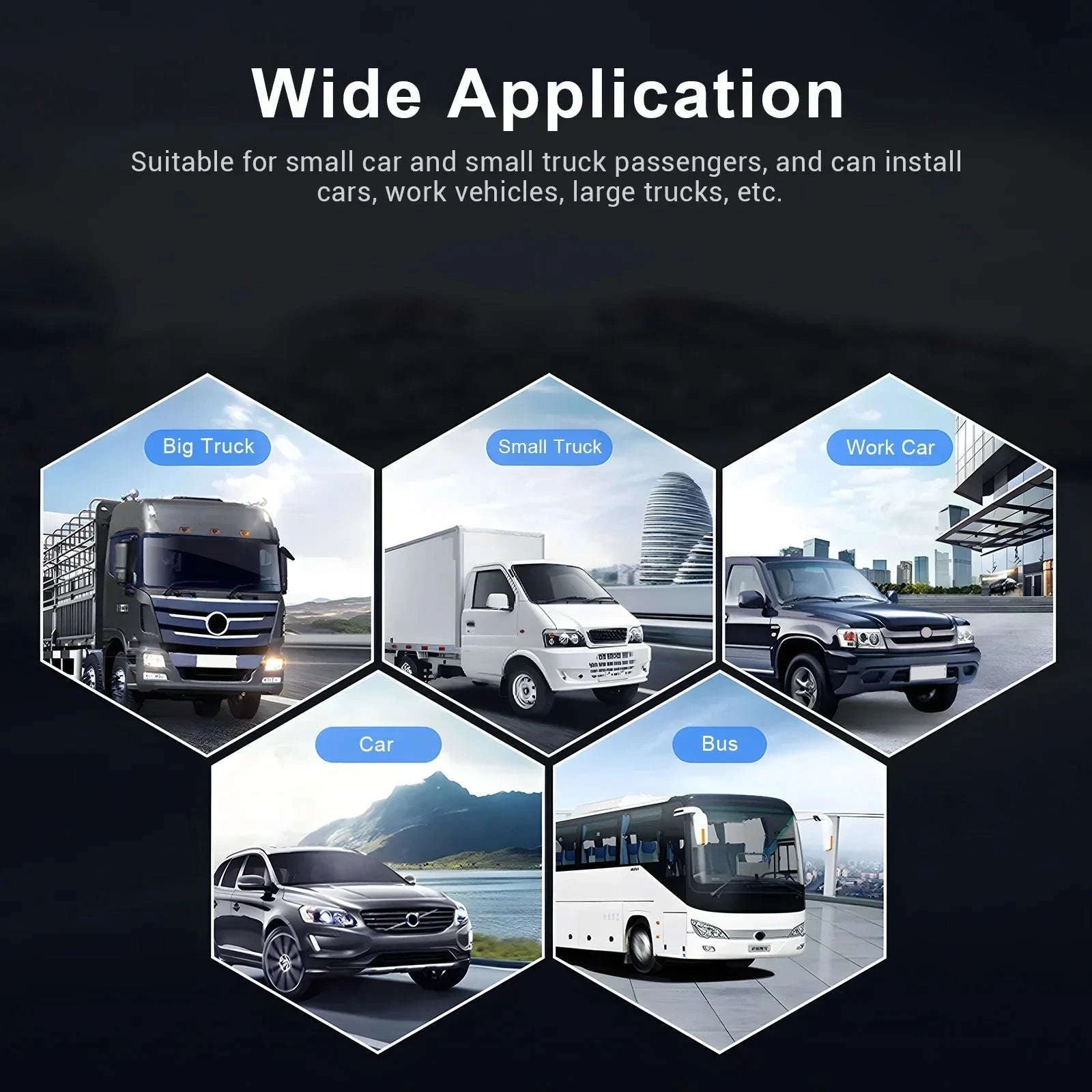 Wireless WiFi Solar Magnetic Backup Camera for Trucks & Campers-WIFI CAM