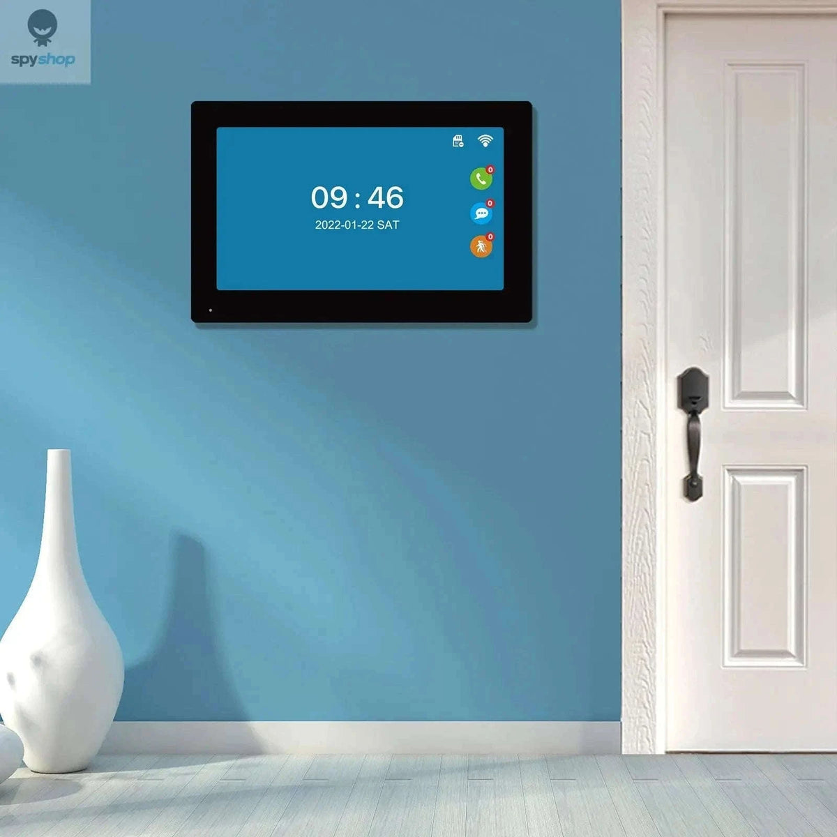 Wireless WiFi Video Doorbell System with 1080P HD Monitoring-Default Title