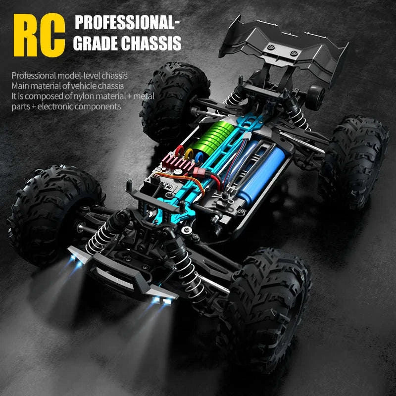 WLtoys 16101 Pro High‑Speed 1:16 RC Car-16102pro Blue-2B / spain