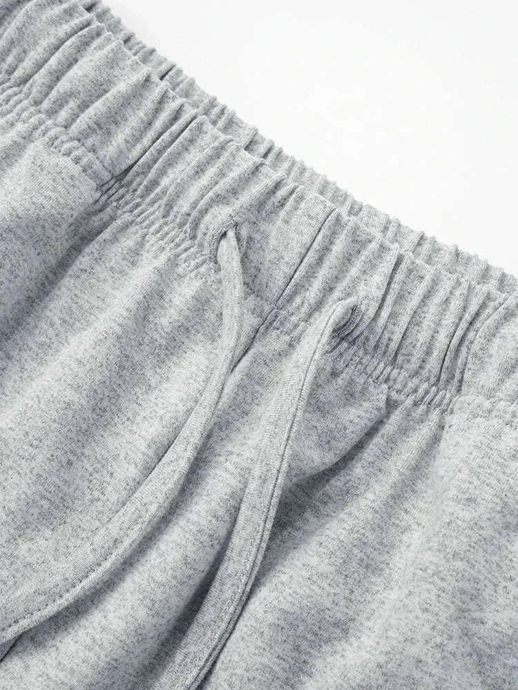 Women’s Backless Camisole & Wide Leg Pants 2-Piece Lounge Set-GRAY / S