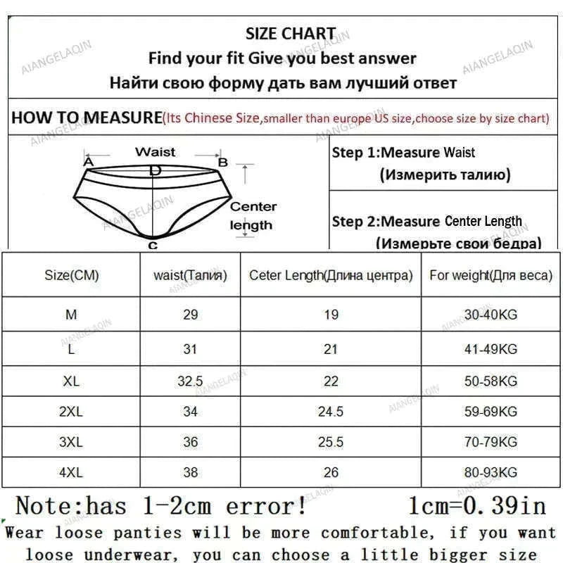 Women's Cotton Panties 7-Pack, Plus Size M–4XL Comfort Briefs-B2 W2 SKI2 Gray / 4XL / 7PCs