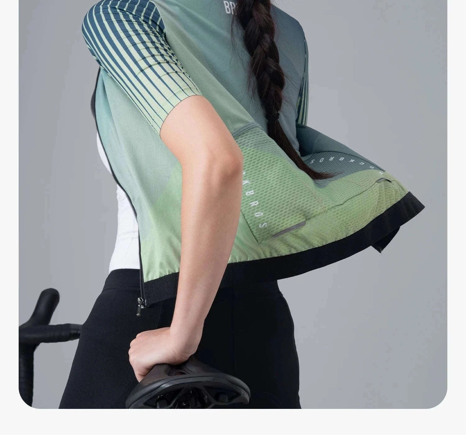 Women’s Cycling Jersey with Full Zipper Breathable Summer MTB Shirt-15110001-D / Asian 2XL(EUR XL)