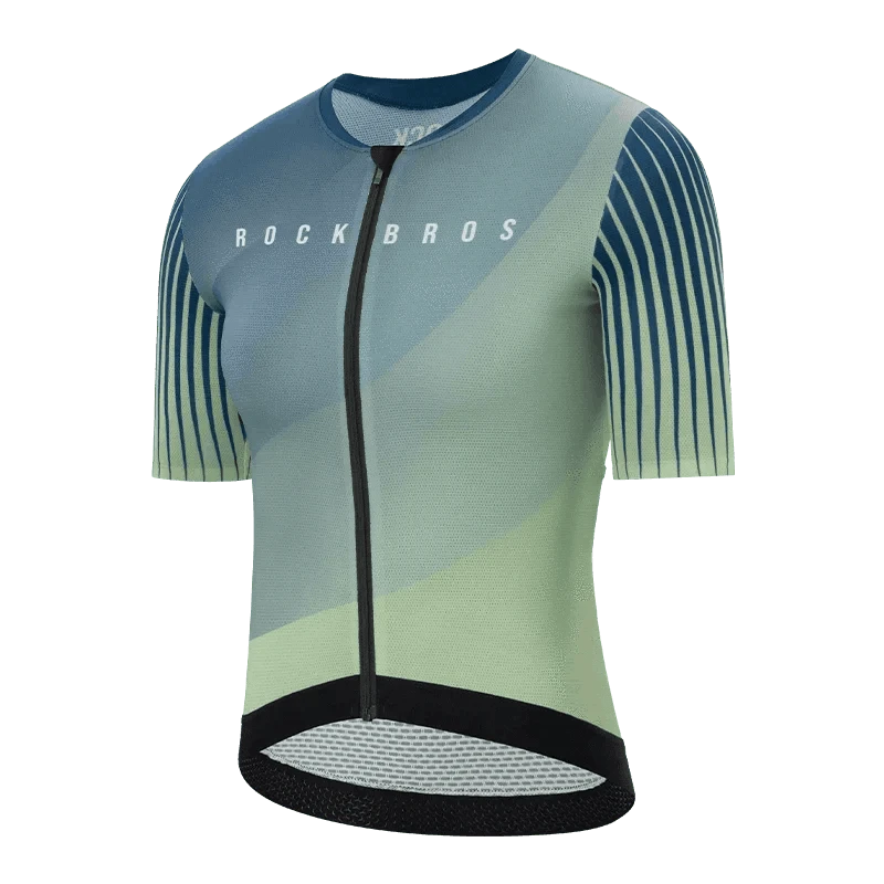 Women’s Cycling Jersey with Full Zipper Breathable Summer MTB Shirt-15110001-D / Asian 2XL(EUR XL)