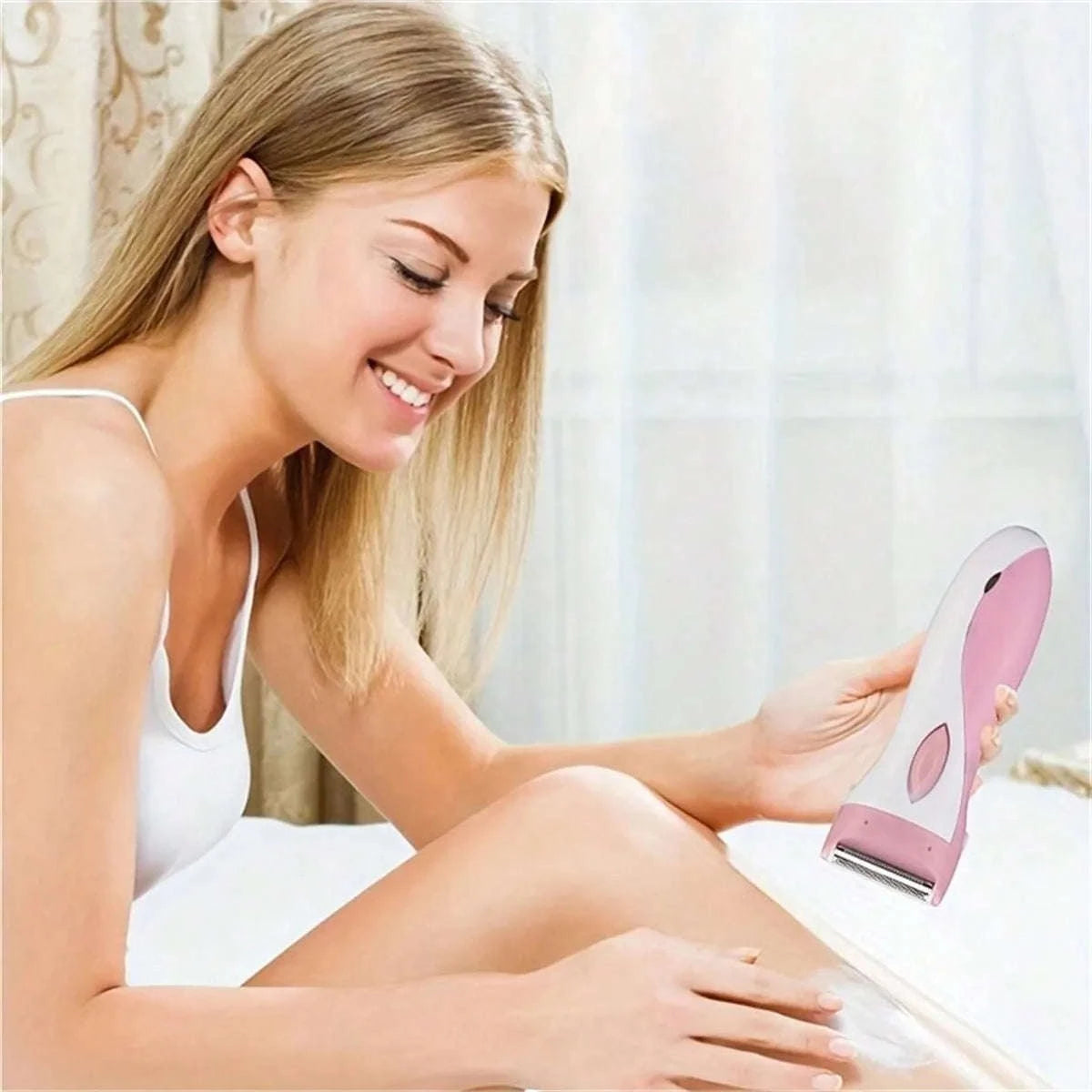 Women's Electric Razor USB Rechargeable Lady Shaver with Foil Blade-United States / 5 in 1