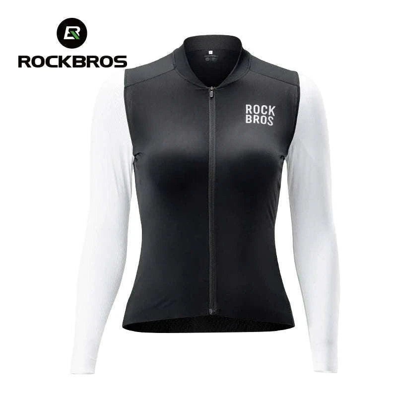 Women’s Long Sleeve Cycling Jersey Breathable Stretch Bike Shirt-YDWT001 EUR-a / S