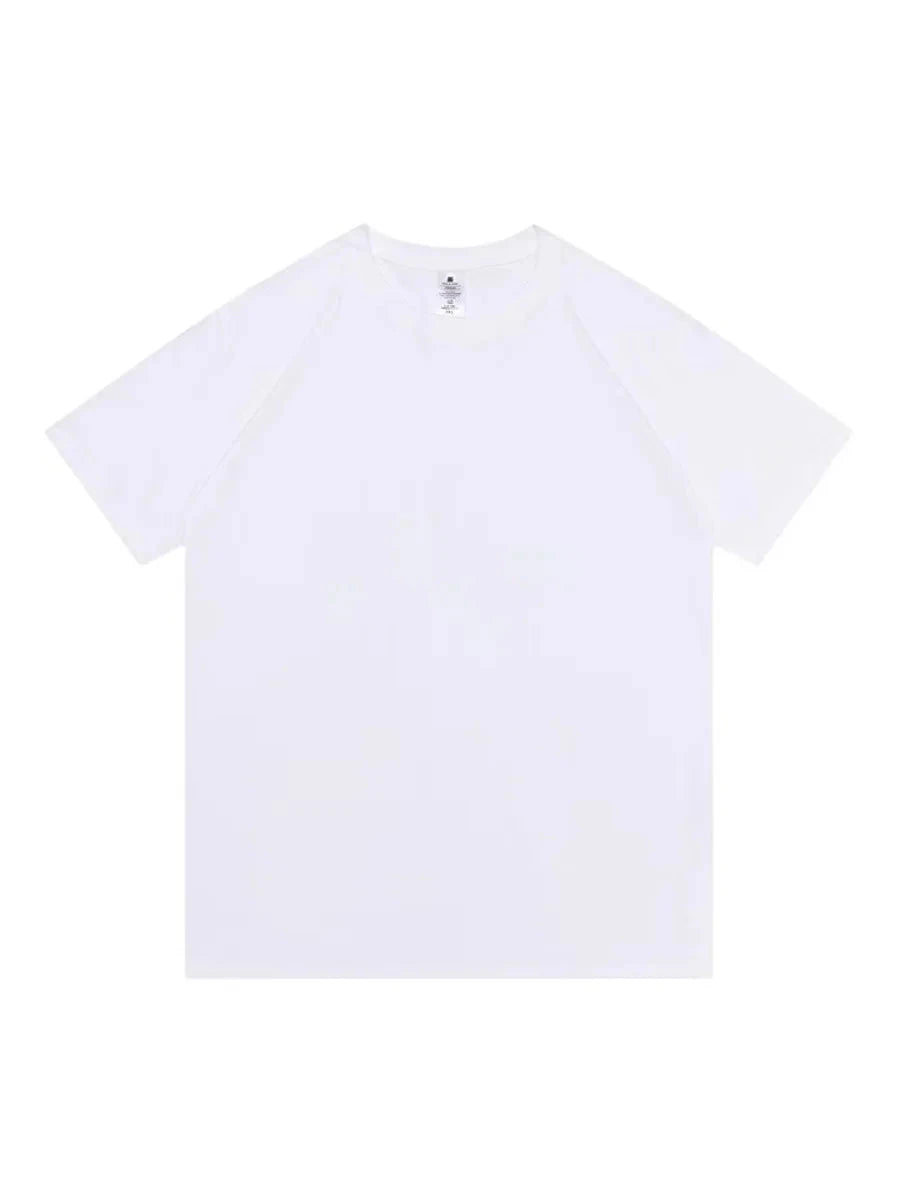 Women’s Loose Fit 100% Cotton T-Shirt – Casual Short Sleeve Basic Top-Navy Blue / S