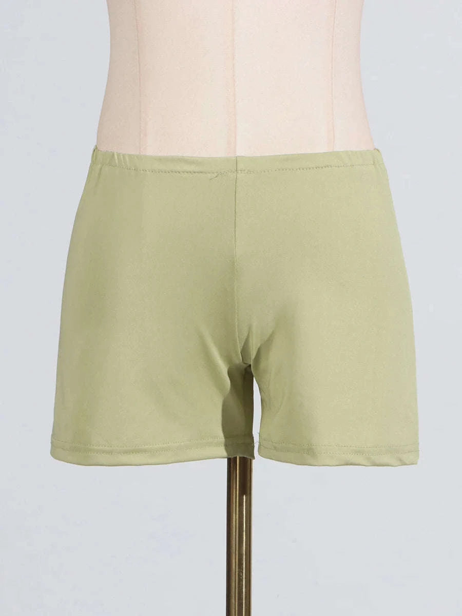 Women's Loose Lace-Up Patchwork Dress-APRICOT / XL