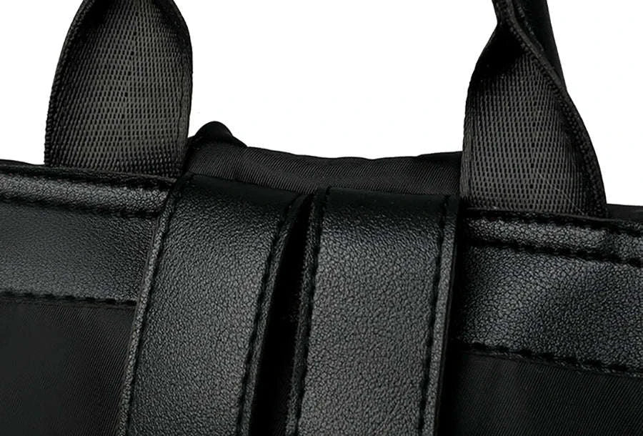 Women's Multifunction Nylon Backpack – Fashion Anti-Theft Travel Bag-Colored PoMuo