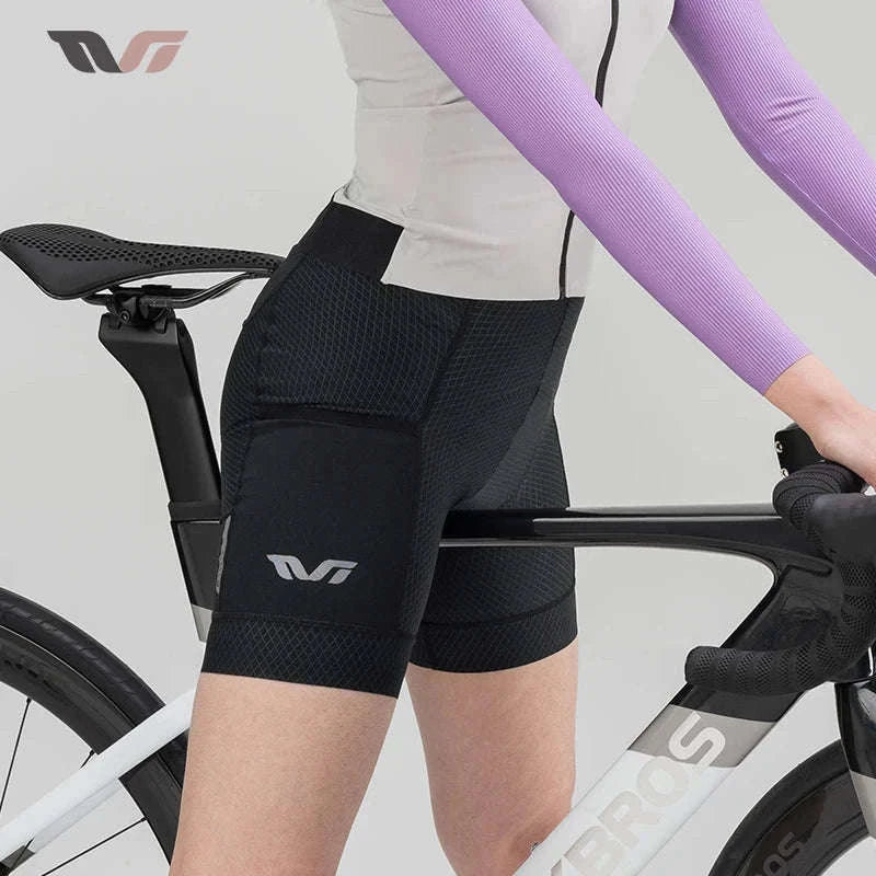 Women’s Quick-Dry Cycling Shorts Breathable Anti-Sweat Bike Shorts-YDDK004 / Asia XXL (EU XL)