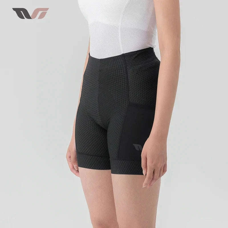 Women’s Quick-Dry Cycling Shorts Breathable Anti-Sweat Bike Shorts-YDDK004 / Asia XXL (EU XL)