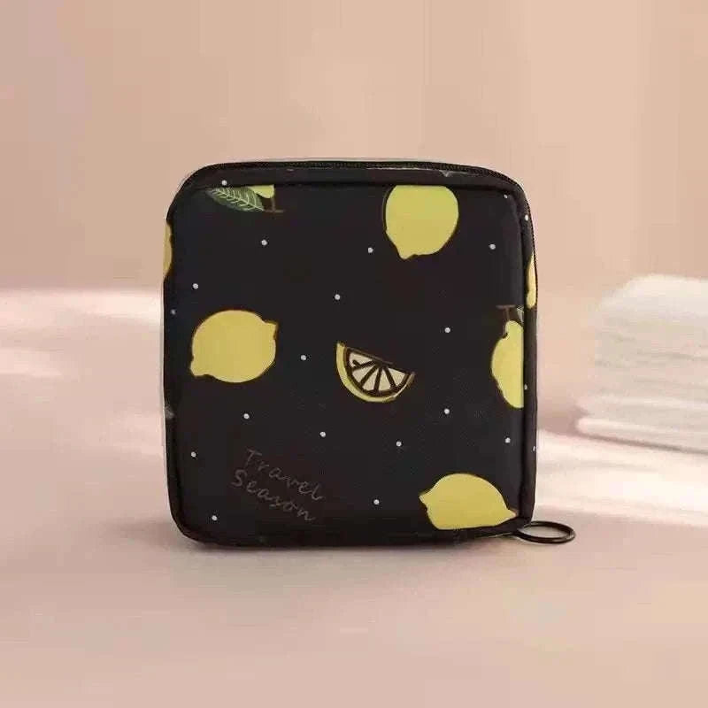 Women’s Sanitary Napkin & Tampon Organizer Pouch-Bear
