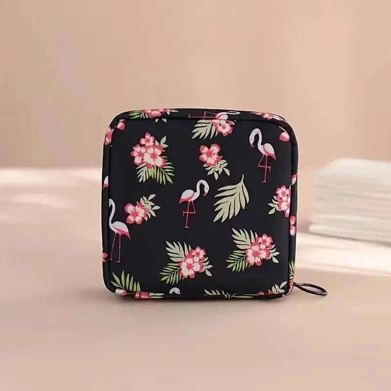 Women’s Sanitary Napkin & Tampon Organizer Pouch-Bear