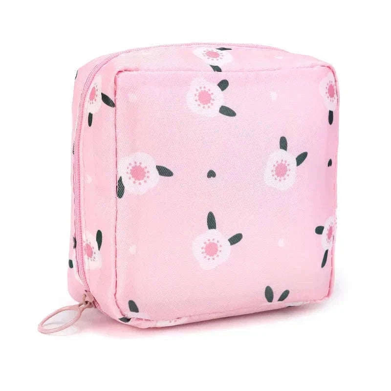Women’s Sanitary Napkin & Tampon Organizer Pouch-Bear