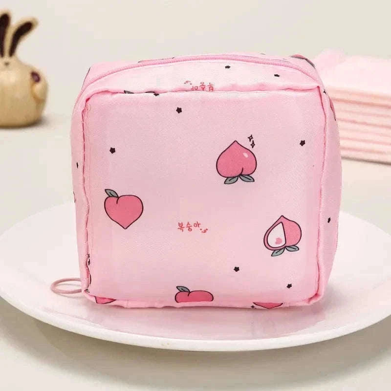 Women’s Sanitary Napkin & Tampon Organizer Pouch-Bear