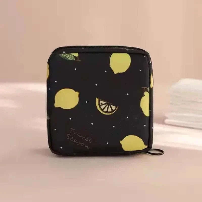 Women’s Sanitary Napkin & Tampon Organizer Pouch-Bear