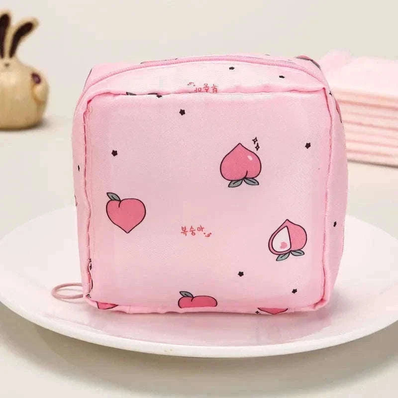 Women’s Sanitary Napkin & Tampon Organizer Pouch-Bear